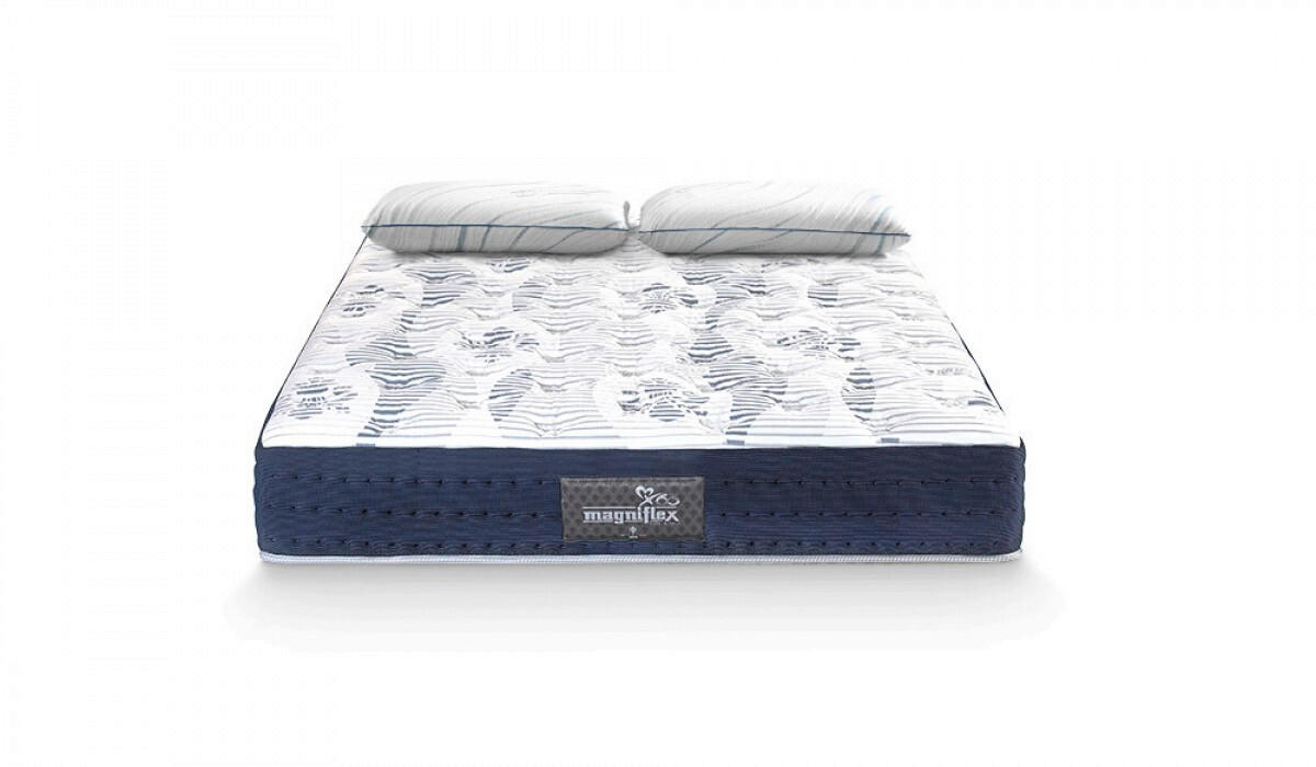 SALTEA  - albastru/alb, Design, textil (90/200cm) - Novel