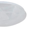 LED-DECKENLEUCHTE 38/8 cm   - Alabasterfarben/Weiß, Basics, Kunststoff/Metall (38/8cm) - Boxxx