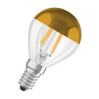 LED-LEUCHTMITTEL   E14 4 W 380 lm 2 Stück  - Goldfarben, Basics, Glas (4,5/8,4cm) - Osram