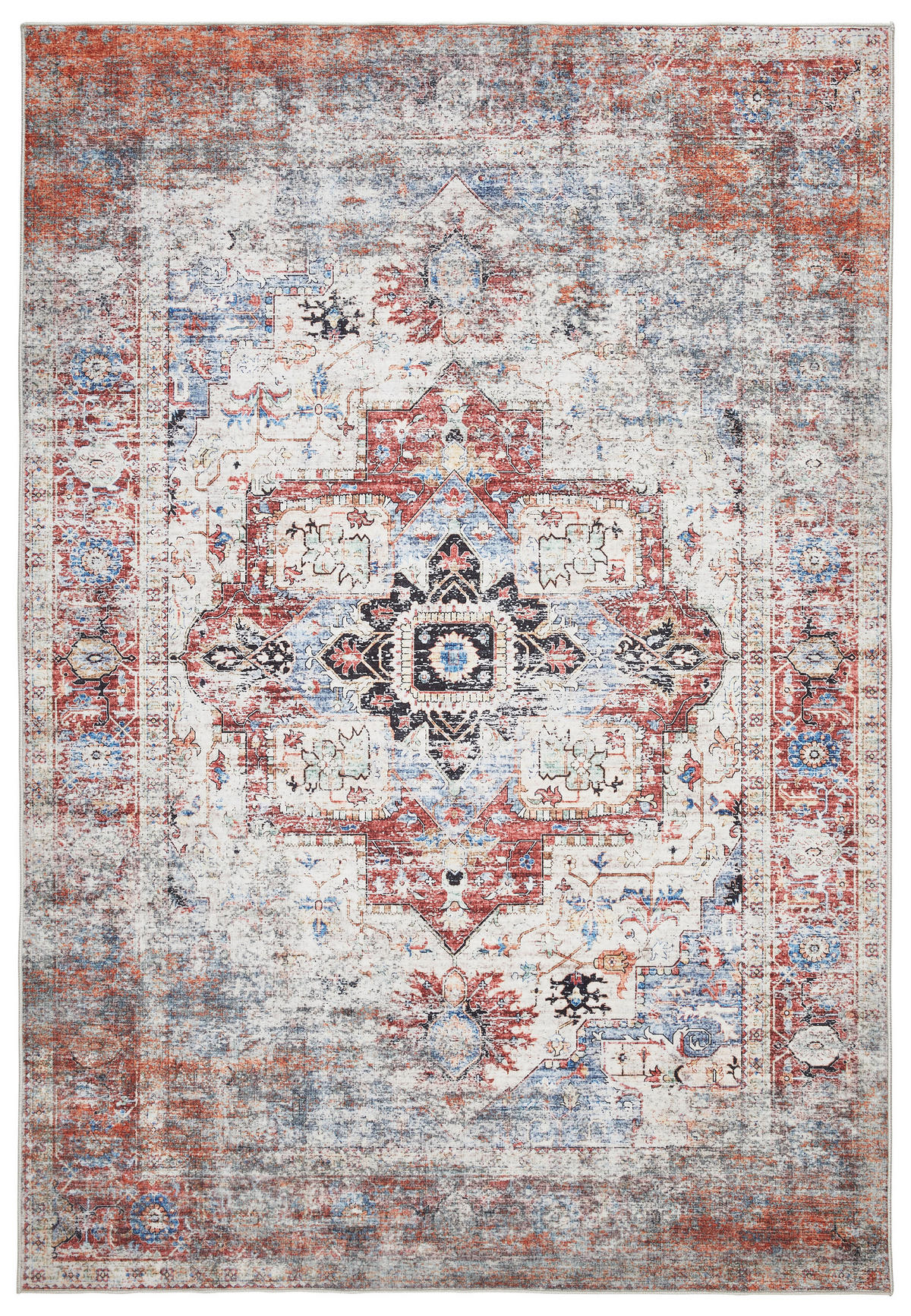 VINTAGE-TEPPICH 130/200 cm  in Multicolor  - Multicolor, Trend, Textil (130/200cm) - Novel