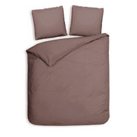 BETTWÄSCHE Punto Makosatin 200/200 cm  - Dunkelrosa, Basics, Textil (200/200cm)