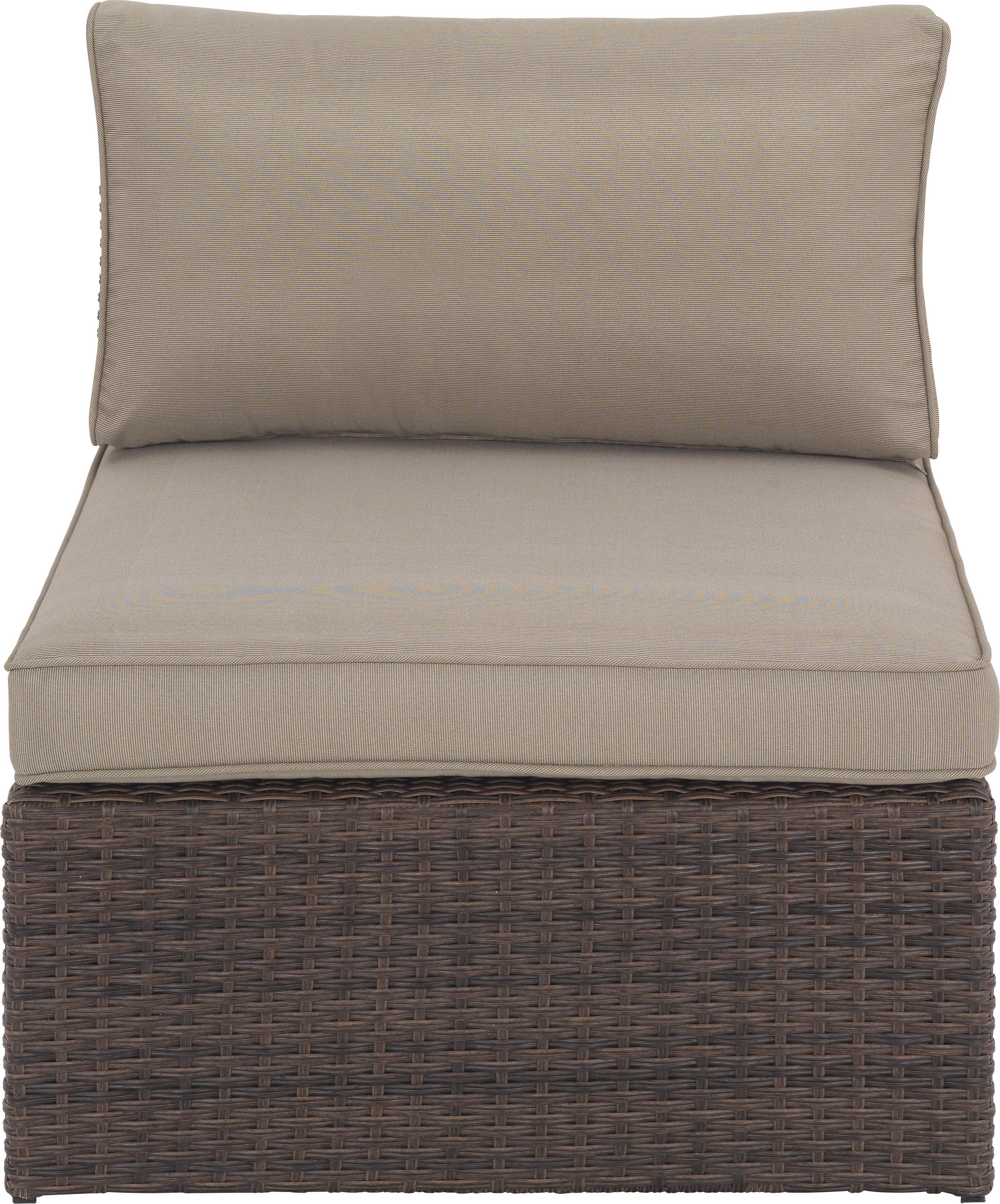 LOUNGEMITTELTEIL  - Beige/Braun, ROMANTIK / LANDHAUS, Kunststoff/Textil (72/65/84cm) - Ambia Garden