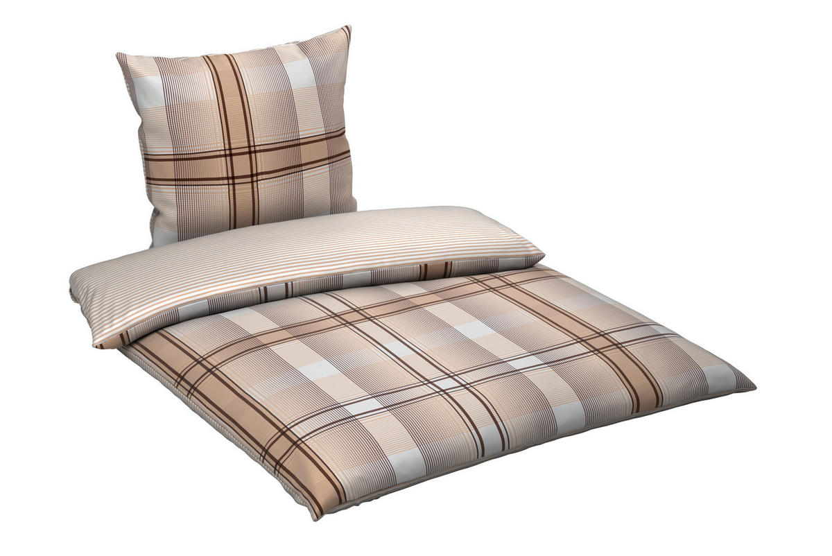 WENDEBETTWÄSCHE 135/200 cm  - Gelb, Textil (135/200cm) - Novel