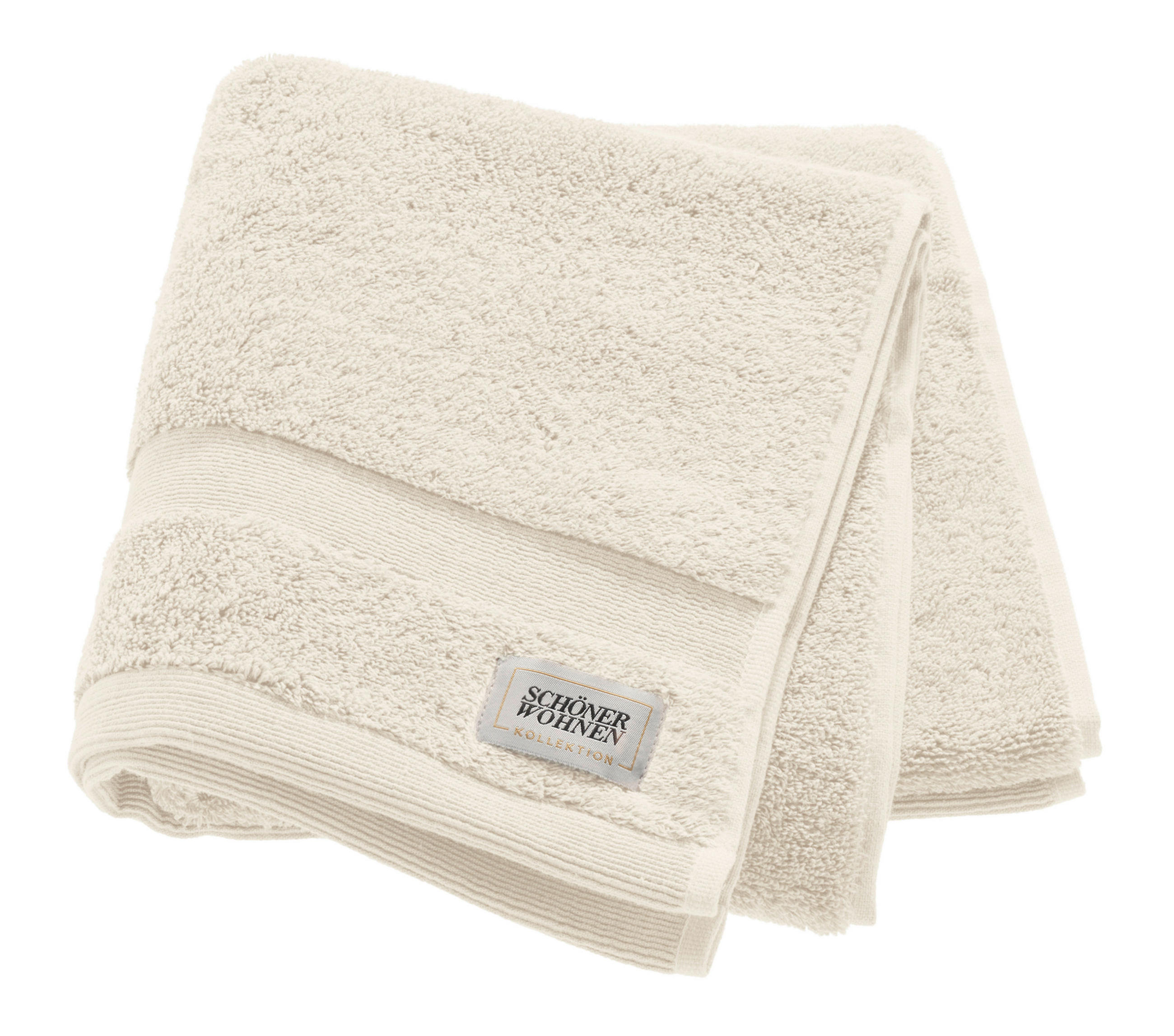 HANDTUCH SW-CUDDLY Sandfarben  - Sandfarben, Basics, Textil (50/100cm) - Schöner Wohnen