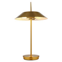 TISCHLEUCHTE - Messingfarben, Design, Metall (30/52cm) - Globo