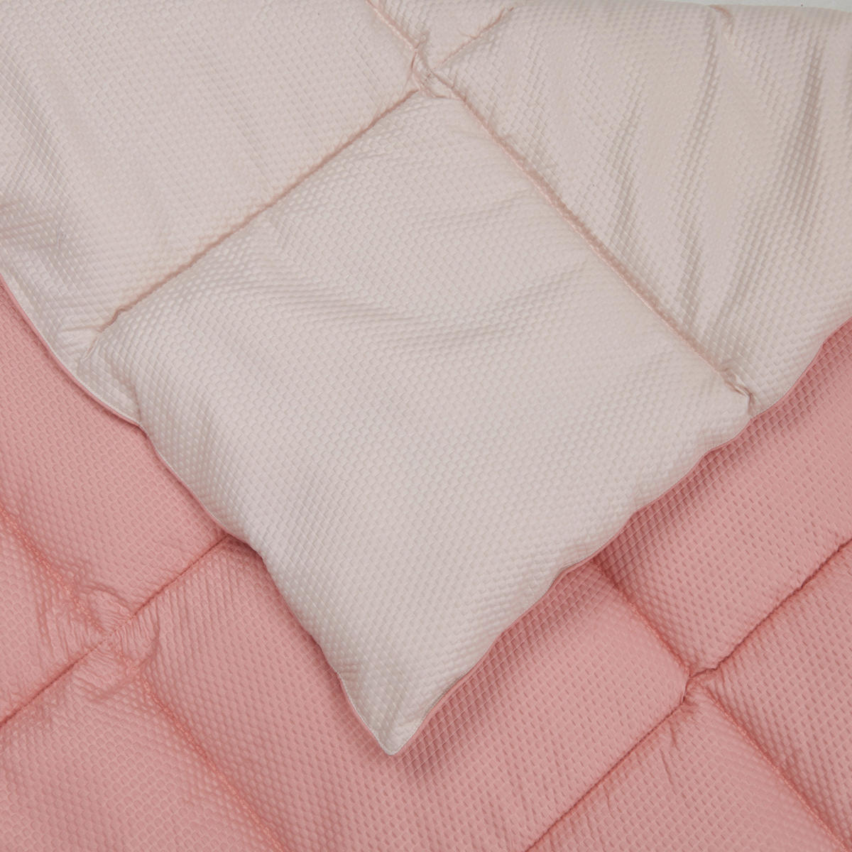 EGÉSZ ÉVES PAPLAN 140/200 cm  - pink/krém, Basics, textil (140/200cm) - Sleeptex