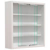 HÄNGEVITRINE in Weiß   - Silberfarben/Weiß, MODERN, Glas/Holzwerkstoff (37/40/10cm) - MID.YOU