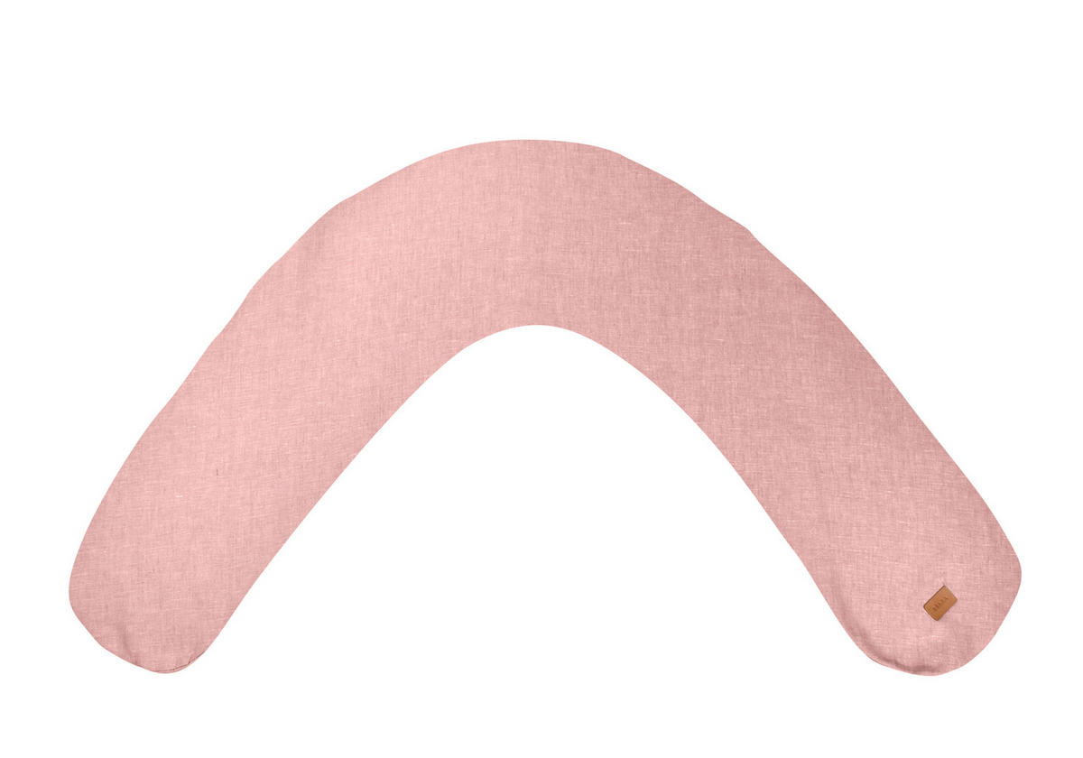 KOJICÍ POLŠTÁŘ - starorůžová, Konvenční, textil (170/39/15cm) - Beaba