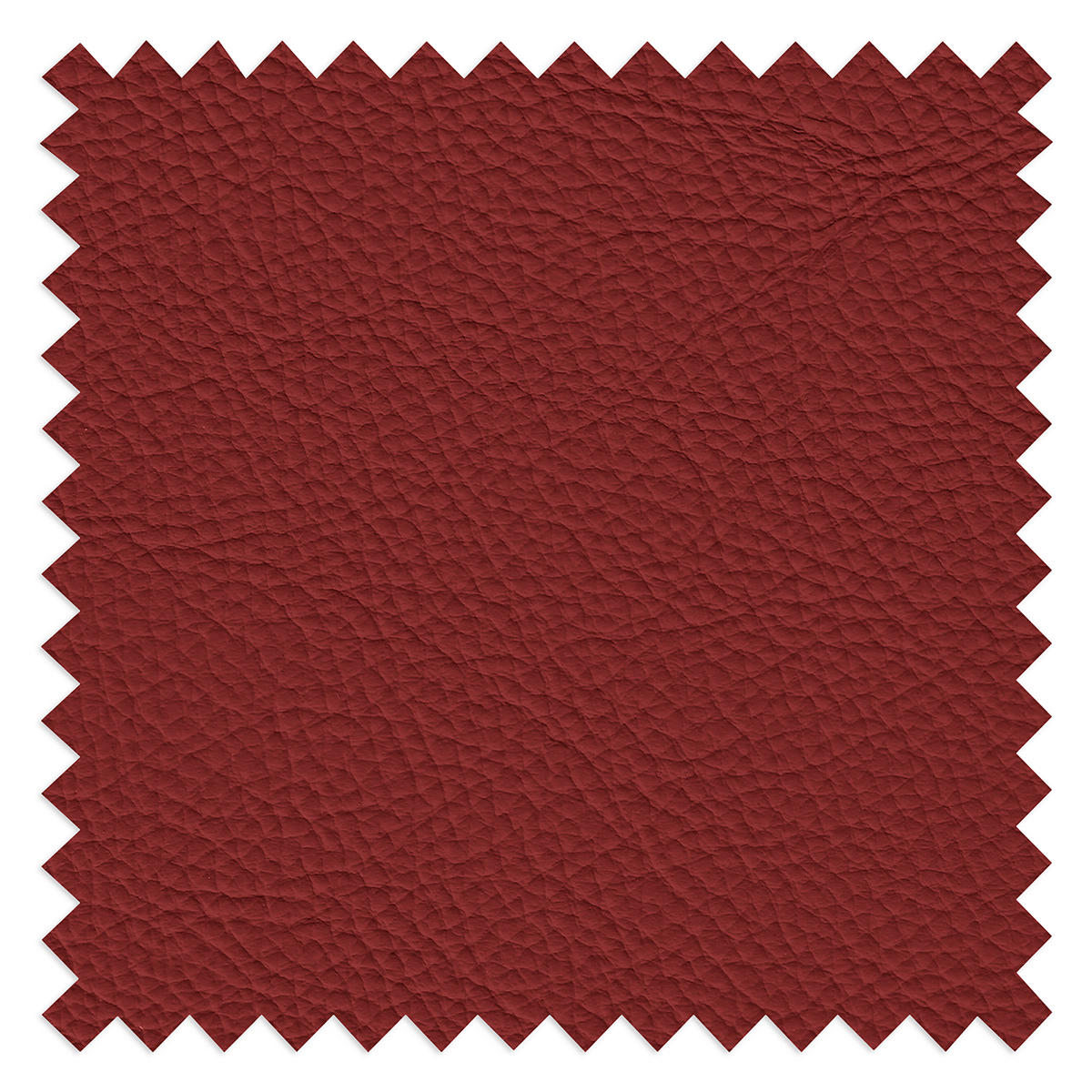 ECKSOFA Echtleder Rot  - Silberfarben/Rot, Design, Leder/Metall (283/228cm) - Livetastic