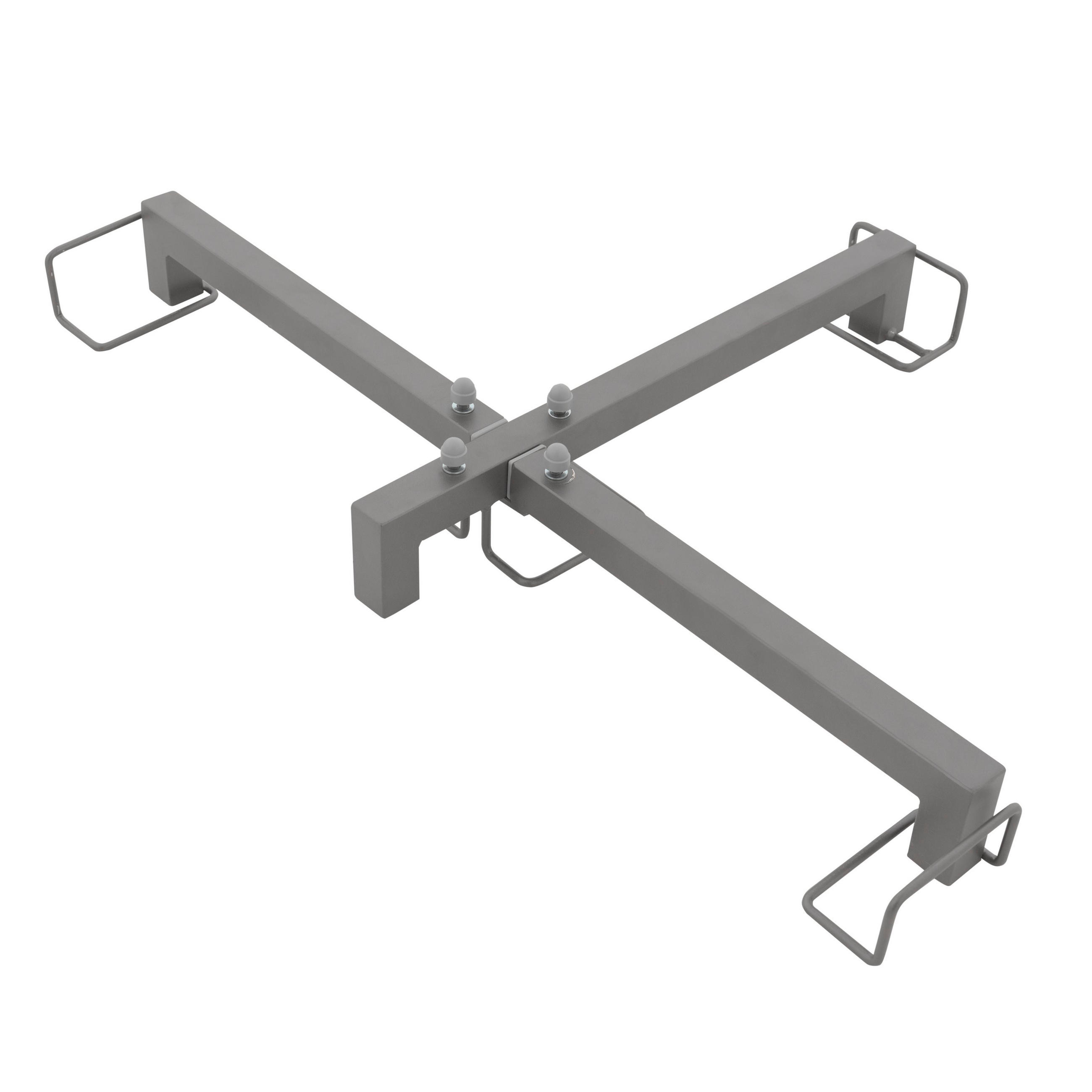 SONNENSCHIRMSTÄNDER Silberfarben  - Silberfarben, Basics, Metall (84/35/84cm) - Doppler