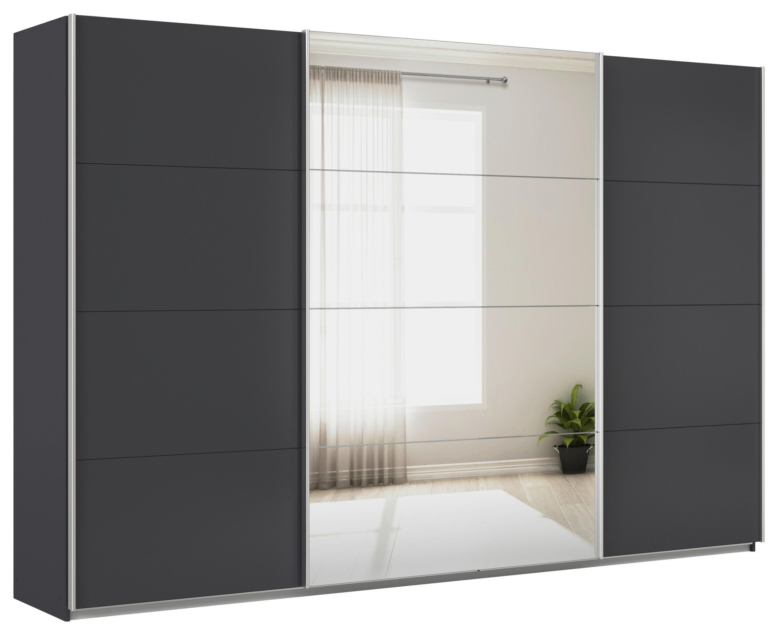 Schwebetürenschrank Feldkirch 315 Normalhöhe