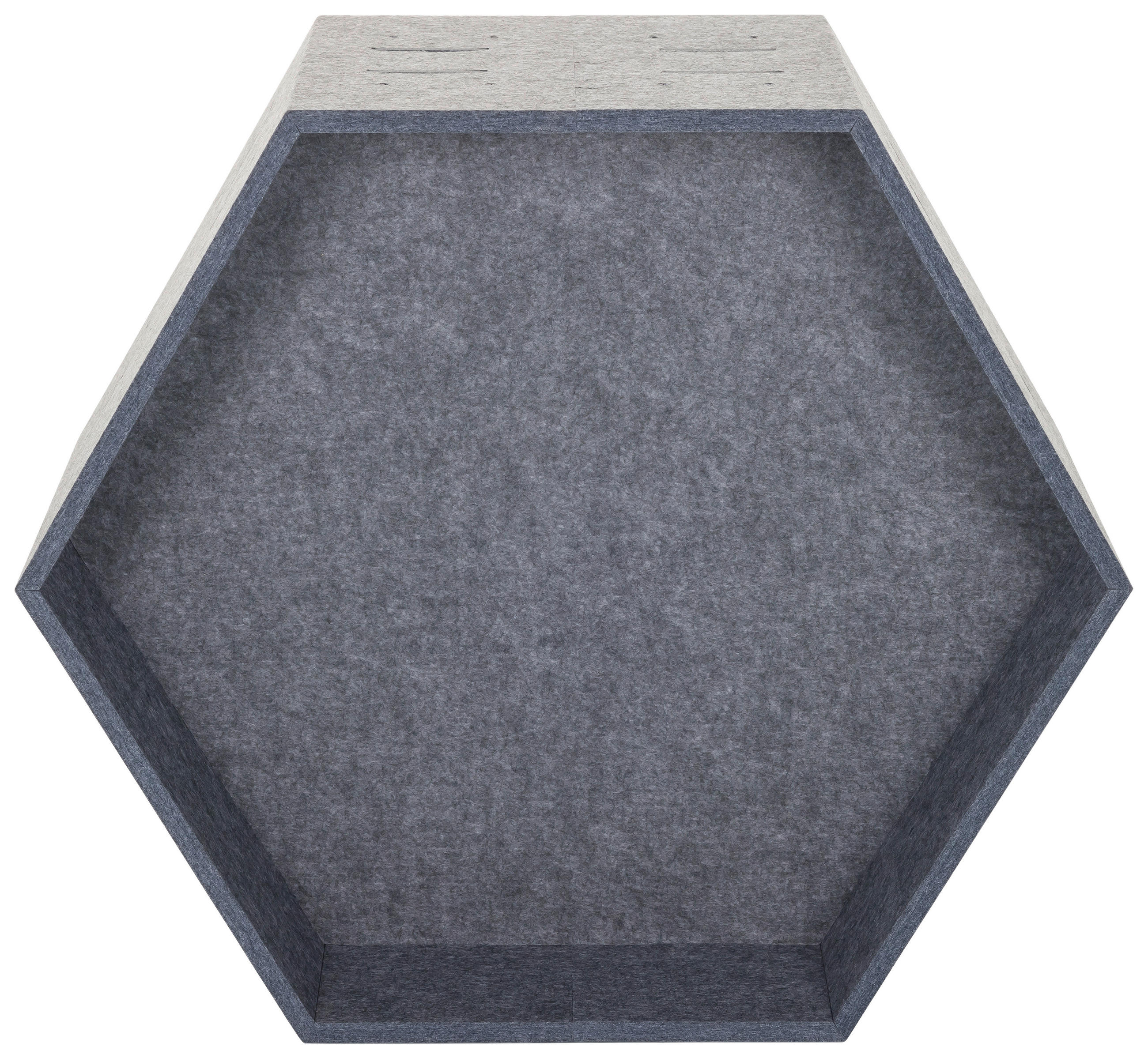 PŘEPÁŽKA, 62,5/54,5/35 cm - šedá, Moderní, textil (62,5/54,5/35cm) - MID.YOU
