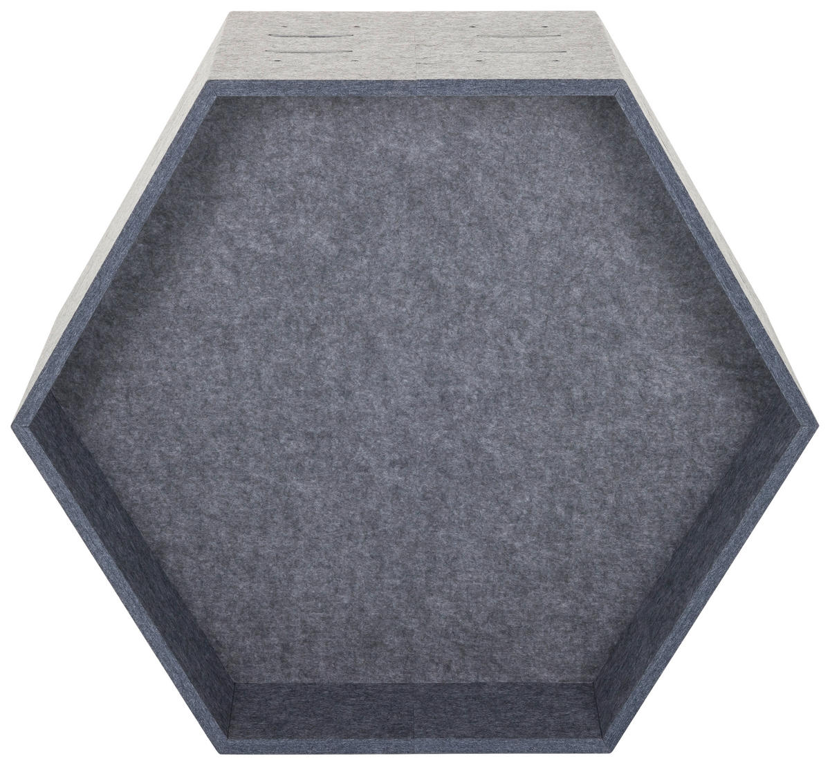 TRENNWAND Textil Grau  - Grau, MODERN, Textil (62,5/54,5/35cm) - MID.YOU