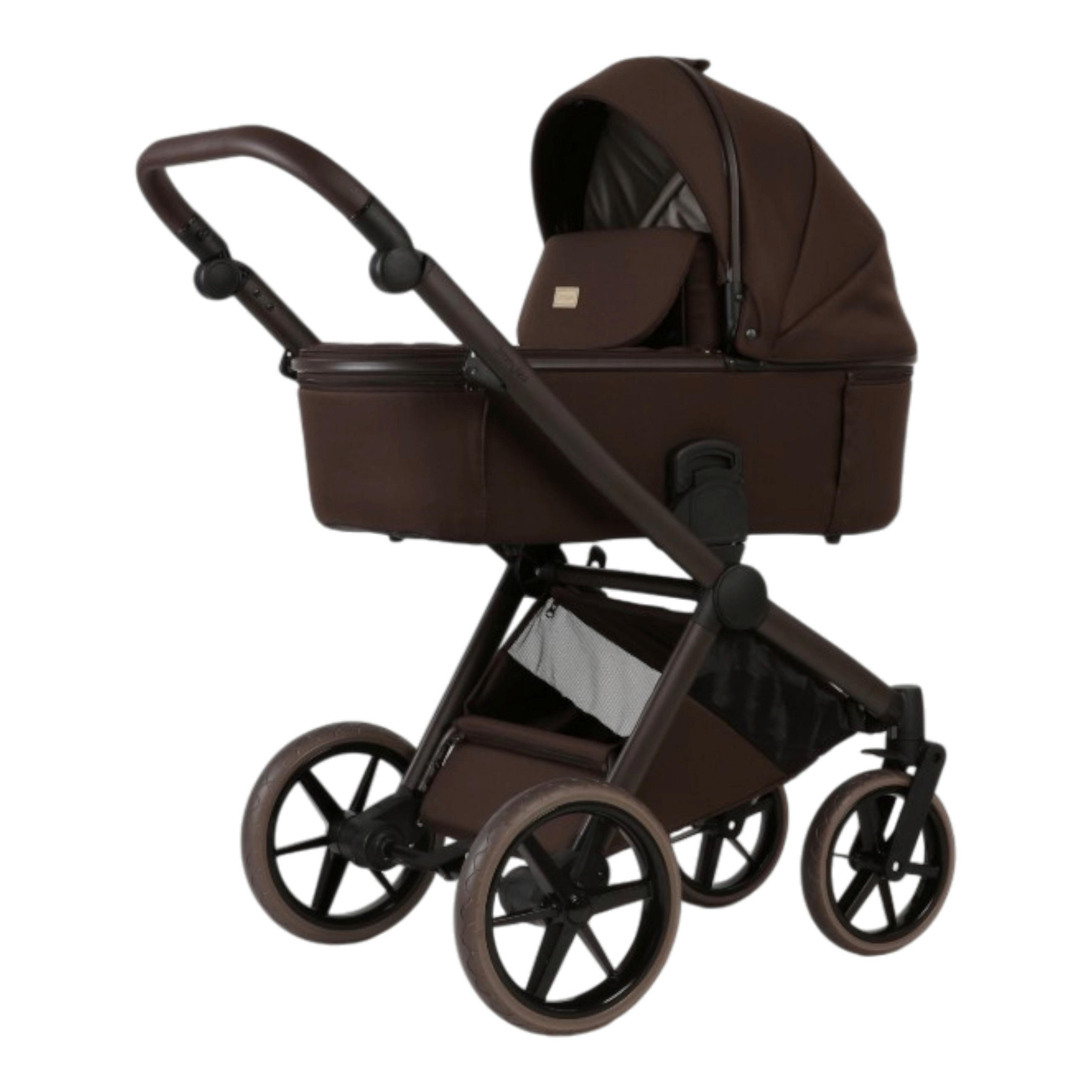 KINDERWAGENSET  - Braun, Trend, Kunststoff/Textil (100/59/106cm) - Jimmylee