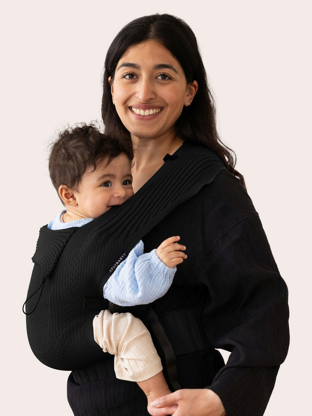 BABYTRAGE  - Schwarz, Basics, Textil (0,425kg) - FLYBABY