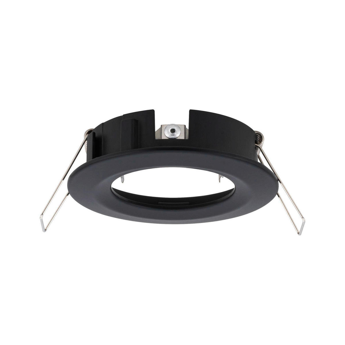 DECKENLEUCHTE 8,4 cm  - Schwarz/Alufarben, Basics, Metall (8,4cm) - Paulmann