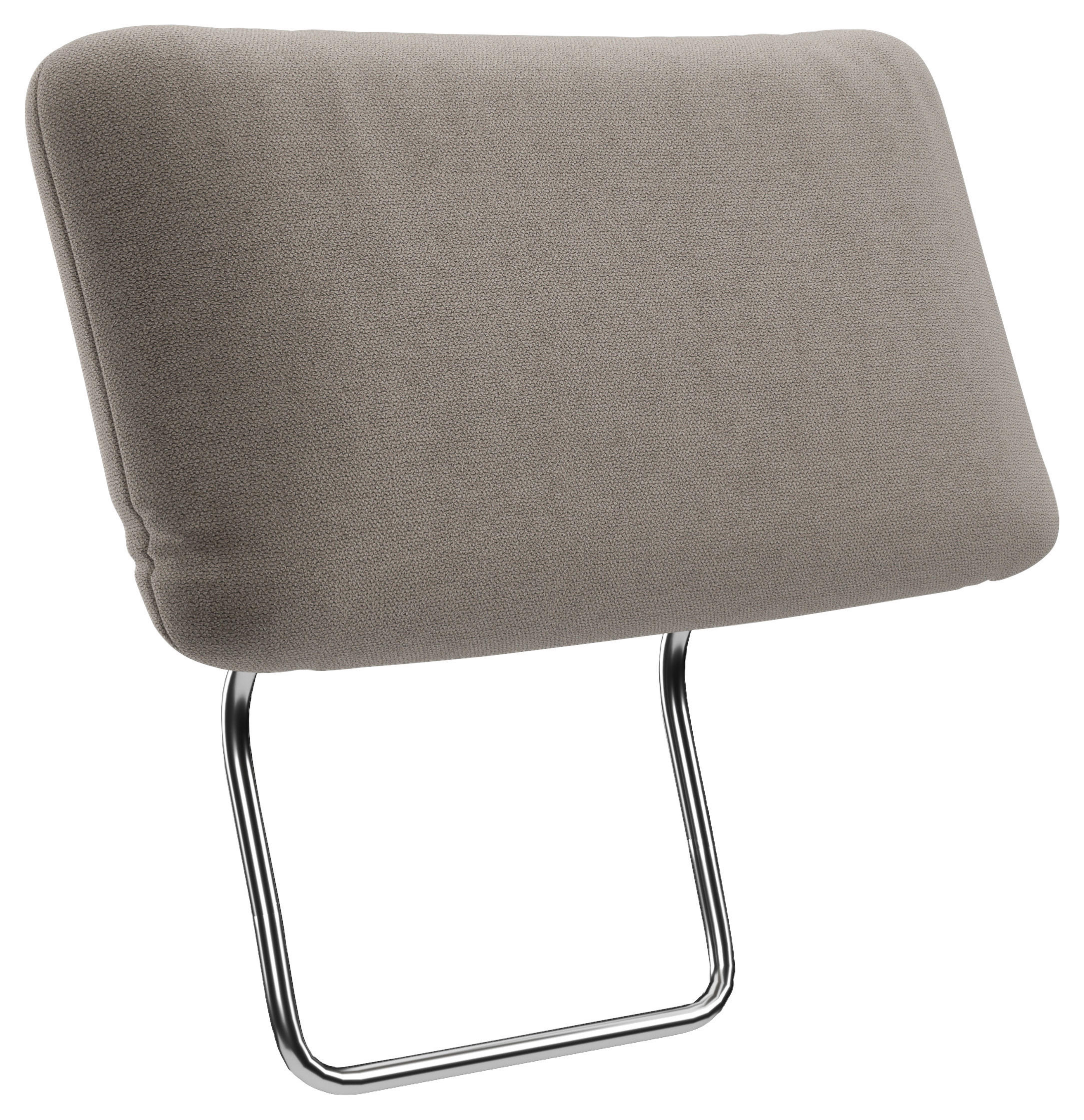 KOPFSTÜTZEZORA E  in Flachgewebe  - Taupe, MODERN, Textil (50/25/12cm) - Sit & More
