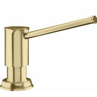 SPÜLMITTELSPENDER  - Goldfarben, Basics, Metall (4,5/6,5/4,5cm) - Blanco