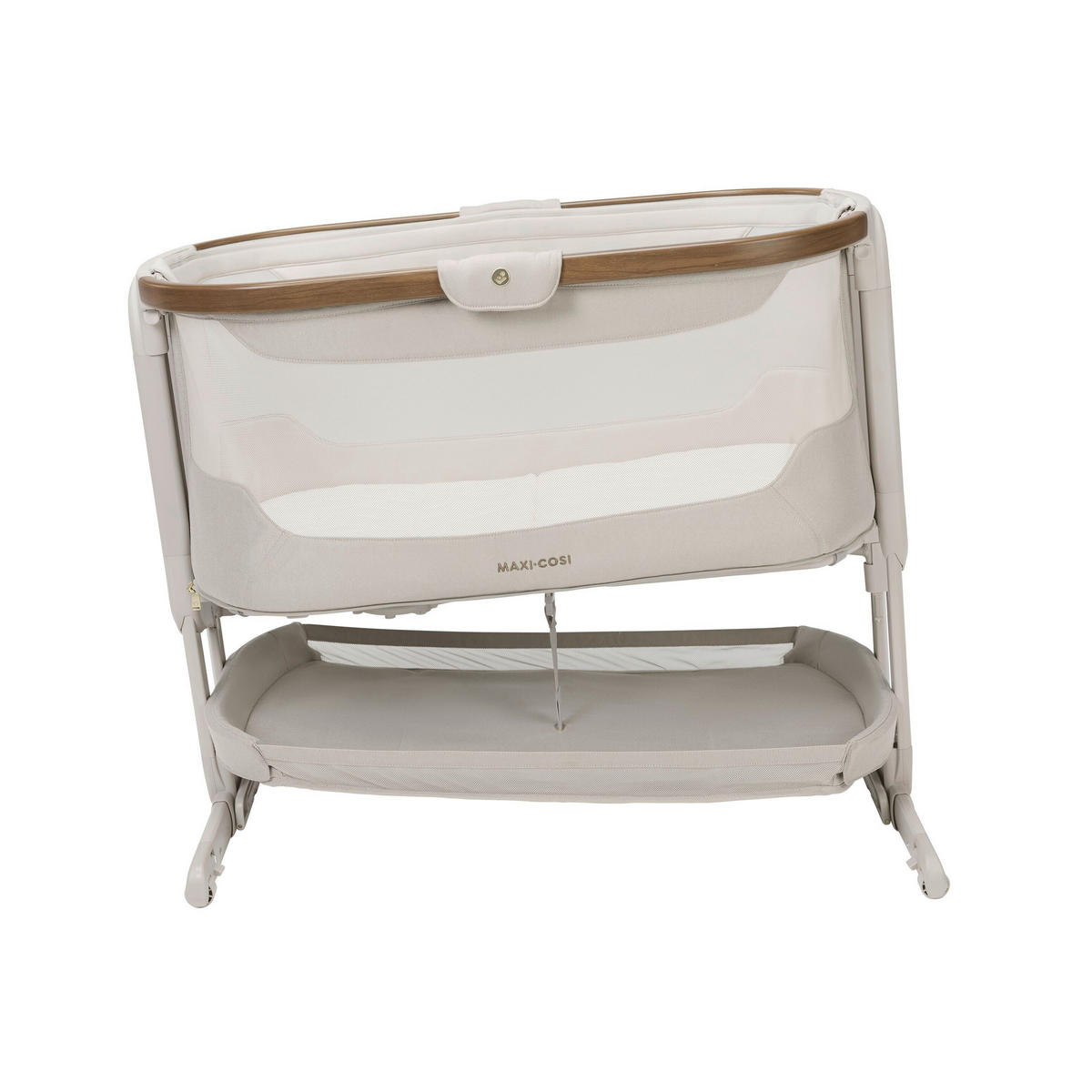 BEISTELLBETT Iora Pro  - Creme, Basics, Naturmaterialien/Kunststoff (57/68,8 - 82/94cm) - Maxi-Cosi
