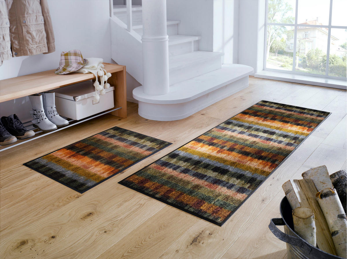 DVEŘNÍ ROHOŽKA, 50/75 cm, vícebarevná - vícebarevná, Konvenční, textil/plast (50/75cm) - Esposa