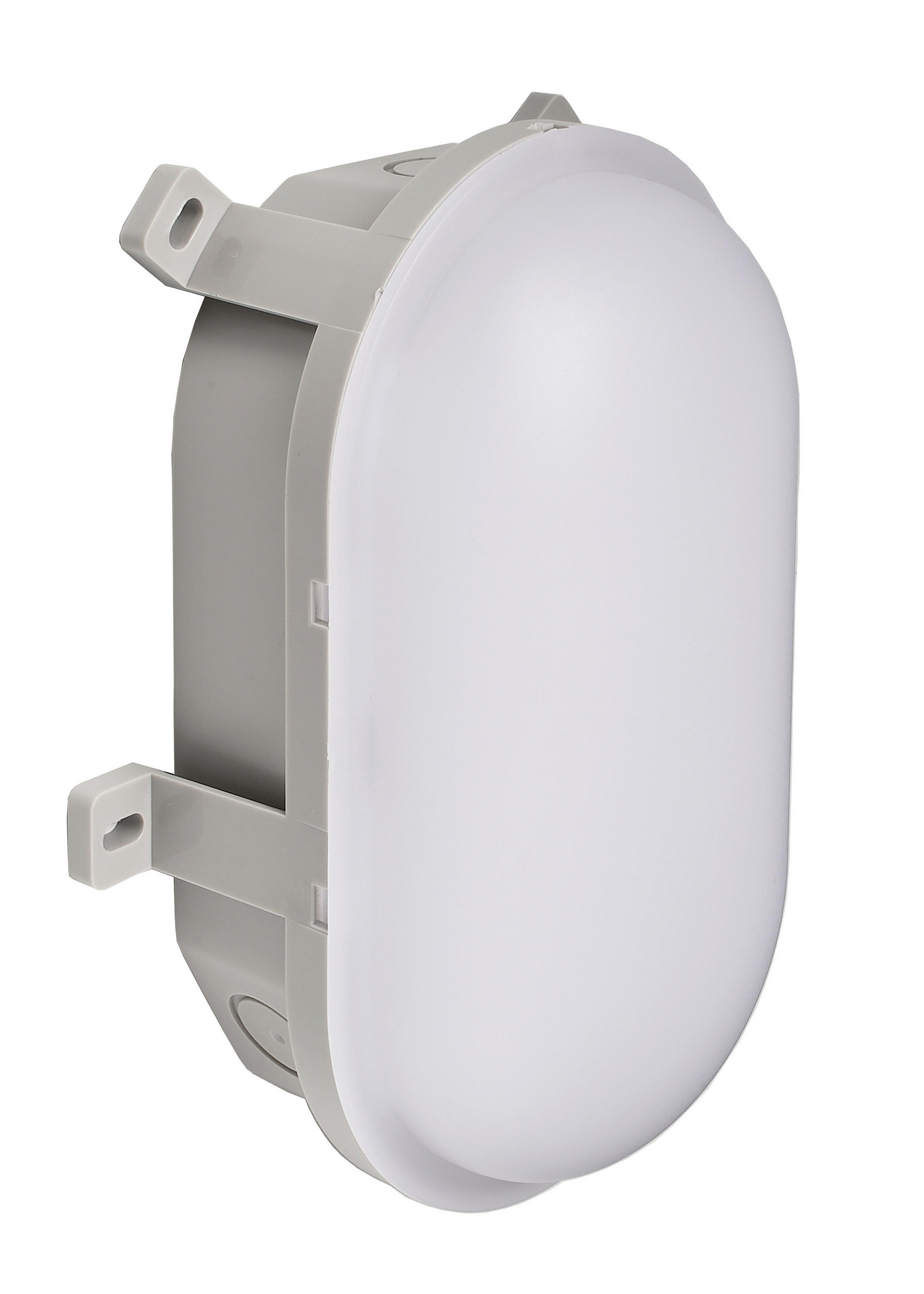 AUßENWANDLEUCHTE 16,5/12/6,5 cm   - Grau, KONVENTIONELL, Kunststoff (16,5/12/6,5cm)