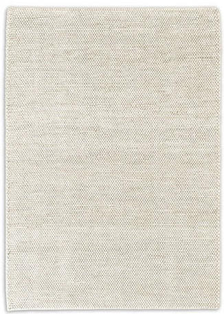 HANDWEBTEPPICH 70/140 cm Poppy Weiß  - Weiß, KONVENTIONELL, Textil (70/140cm) - Schöner Wohnen