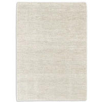 HANDWEBTEPPICH 70/140 cm Poppy Weiß  - Weiß, KONVENTIONELL, Textil (70/140cm) - Schöner Wohnen