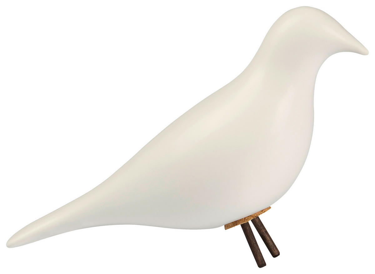 DEKORATIONSFÅGEL - vit, Design, keramik (27/10/18cm) - Ambia Home