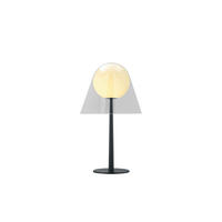 NAMIZNA SVETILKA  Blob      26/46 cm       - črna/bela, Design, kovina/steklo (26/46cm)