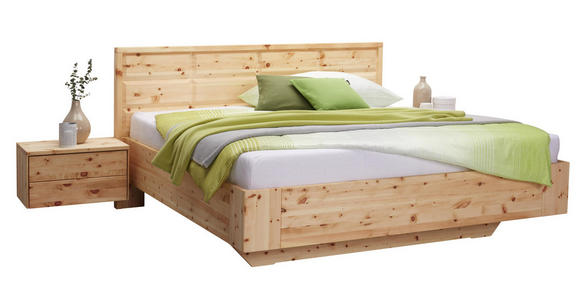 BETT 180/200 cm in Zirbelkieferfarben - Zirbelkieferfarben, Natur, Holz (180/200cm) - Valnatura