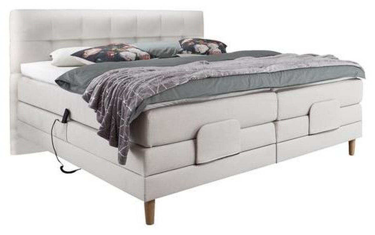 BOXSPRINGBETT 180/200 cm in Beige von SCHLARAFFIA
