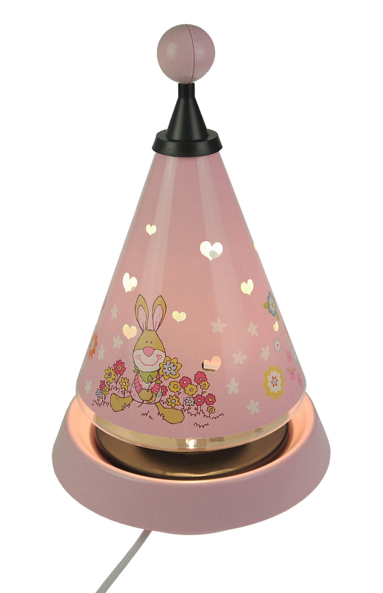 DĚTSKÁ STOLNÍ LAMPIČKA, 21/35 cm  - modrá/žlutá, Lifestyle, plast (21/35cm)