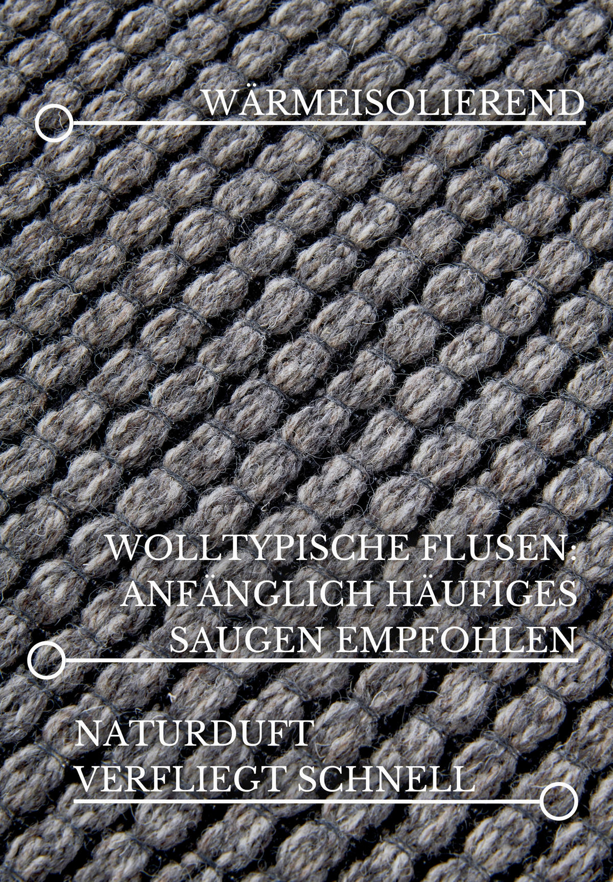 WEBTEPPICH 200/290 cm Kollektion 1843 Dunkelgrau, Beige  - Dunkelgrau/Beige, Basics, Kunststoff/Textil (200/290cm) - Villeroy & Boch