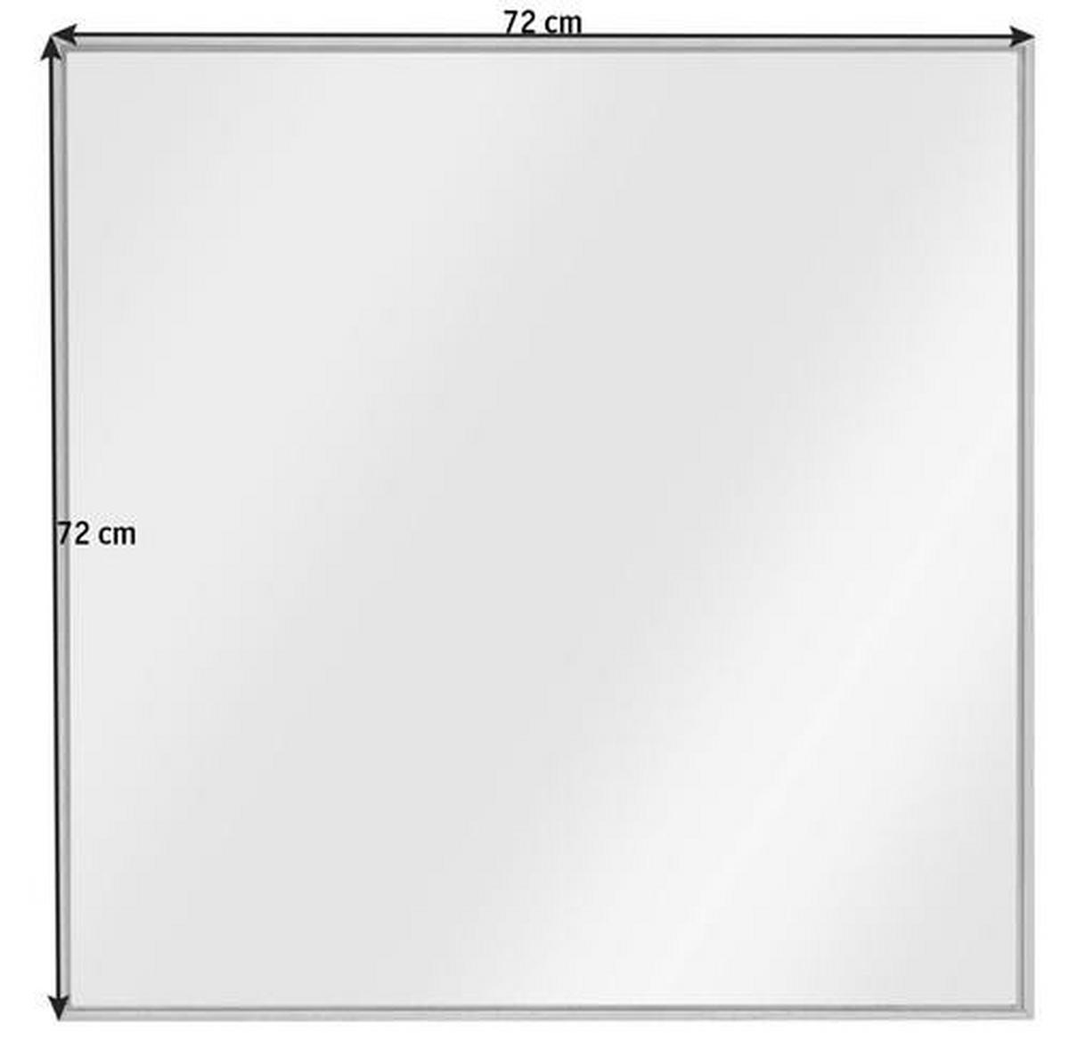 WANDSPIEGEL 72/72/3 cm    in quadratisch  - Buchefarben, MODERN, Glas/Holz (72/72/3cm) - Linea Natura