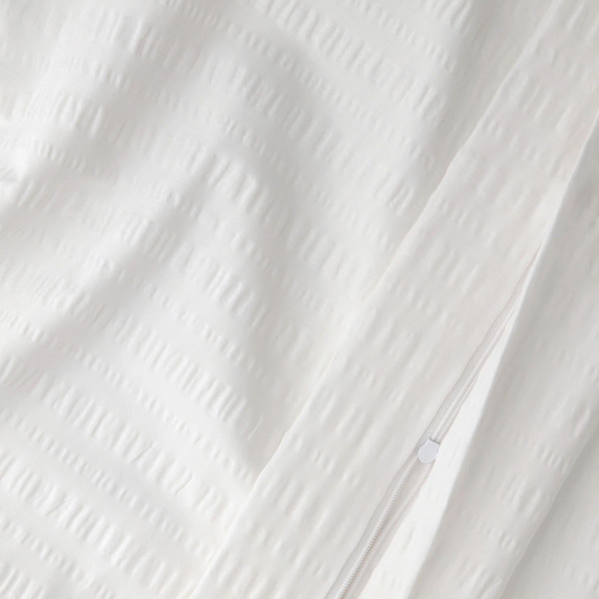 BETTWÄSCHE Seersucker 200/200 cm  - Weiß, Design, Textil (200/200cm) - Florella