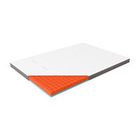TOPPER EaZzzy Topper Premium Cube 140/200 cm Höhe ca.  - Weiß, Basics, Kunststoff (140/200cm) - Genius