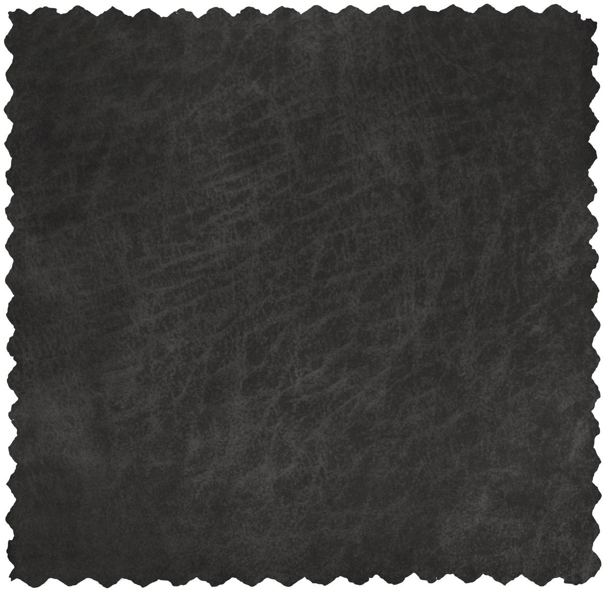 ARMLEHNSTUHL-SET 2 Stück  in Eisen Lederlook  - Schwarz/Grau, MODERN, Textil/Metall (58/80/60cm) - Livetastic