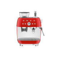 ESPRESSOMASCHINE 50's Style  - Rot, Trend, Metall (33.4/44.3/43.0cm) - SMEG