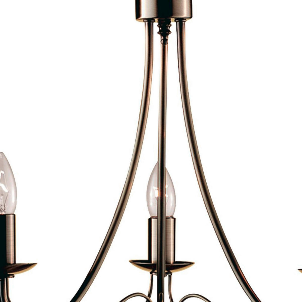 KRONLEUCHTER Maypole 46/100 cm   - Messingfarben, KONVENTIONELL, Metall (46/100cm)