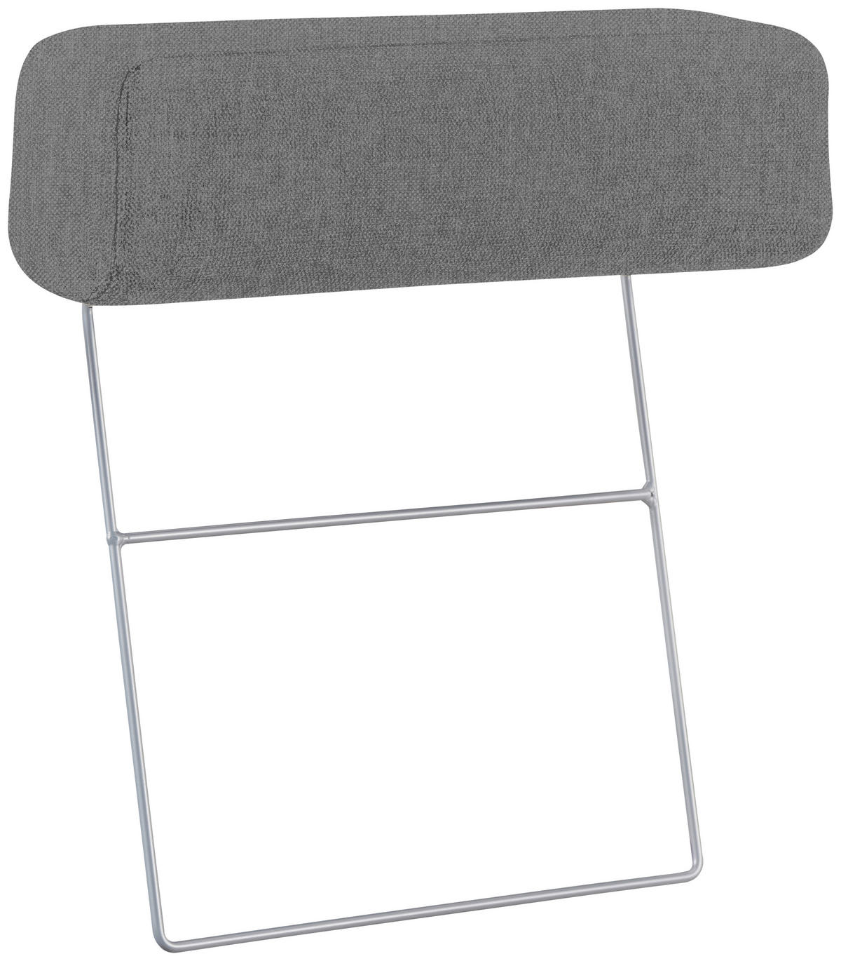 NACKSTÖD i flatväv  - grå, Design, metall/textil (58/59/15cm) - Pure Home Comfort