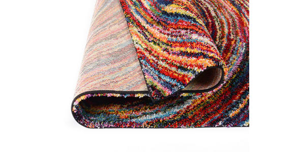 WEBTEPPICH 65/130 cm Sixteen Round Multicolor - Multicolor, Trend, Textil (65/130cm) - Novel