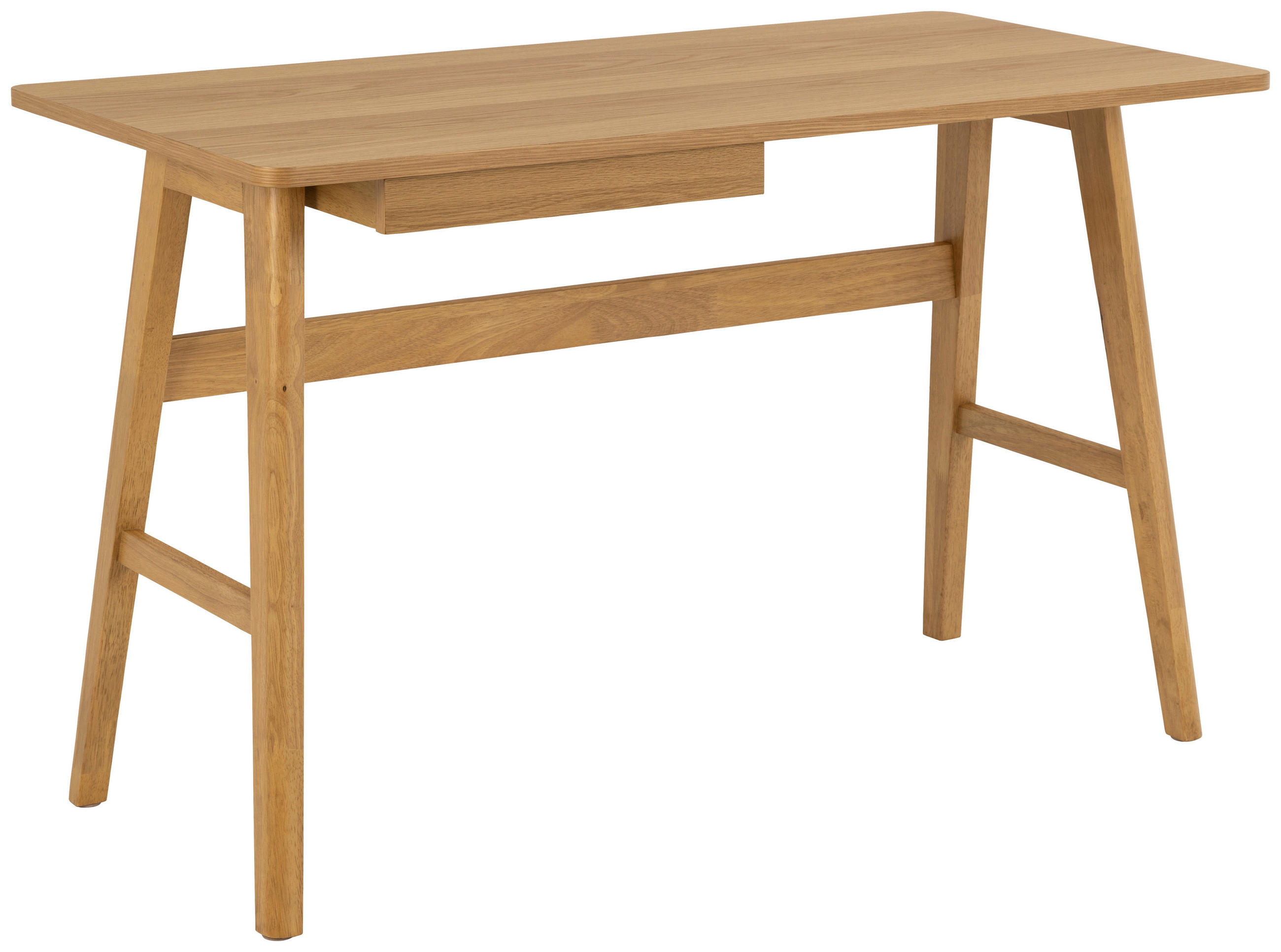 PISALNA MIZA leseni material barve hrasta  - barve hrasta, Design, leseni material (120/60/75cm) - Carryhome