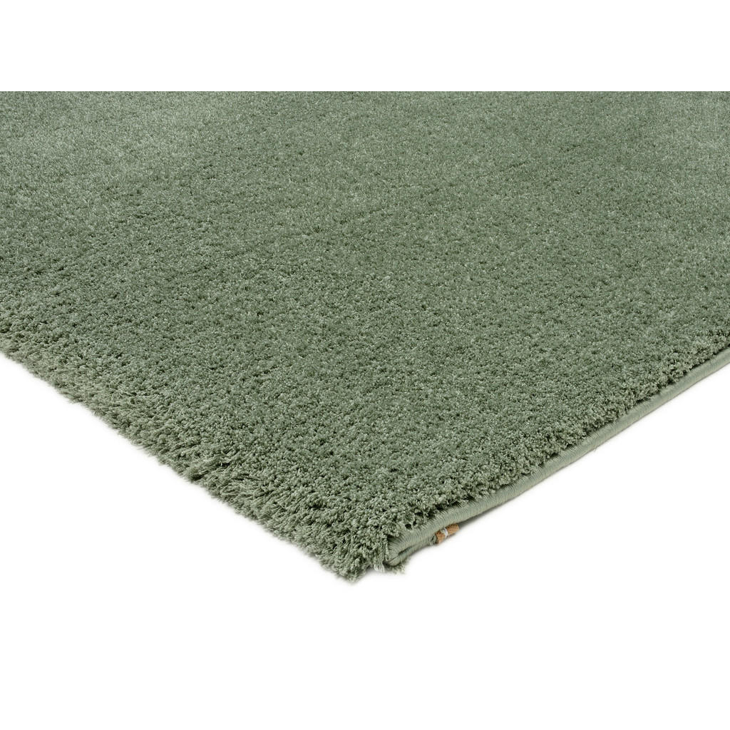 Thumbnail - Novel Webteppich Soft Dream, Olivgrün, Textil, Uni, rechteckig, 200x250 cm, in verschiedenen Größen erhältlich, Teppiche...