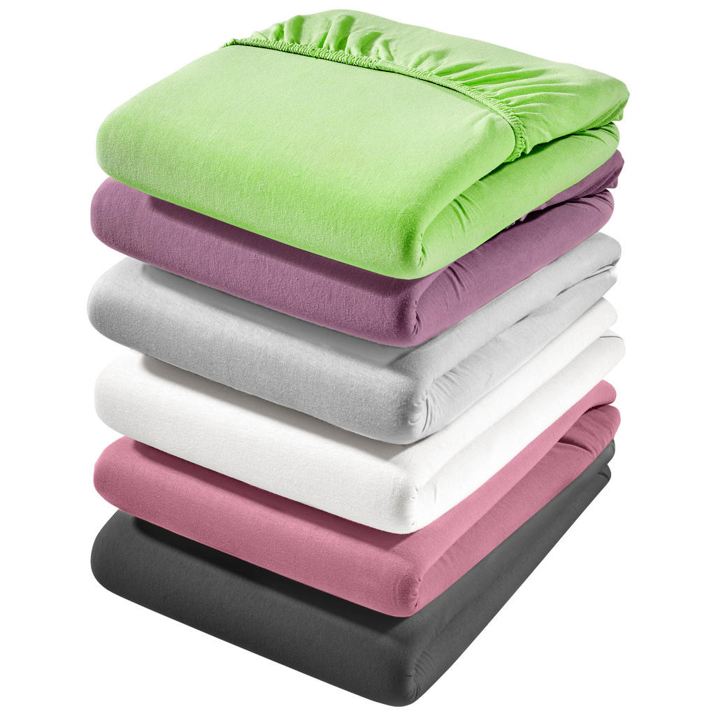 Thumbnail - Bio:Vio Spannbetttuch Florentano, Weiß, Textil, 100x200 cm, Textiles Vertrauen - Oeko-Tex®, bügelfrei, Schlaftextilien, ...