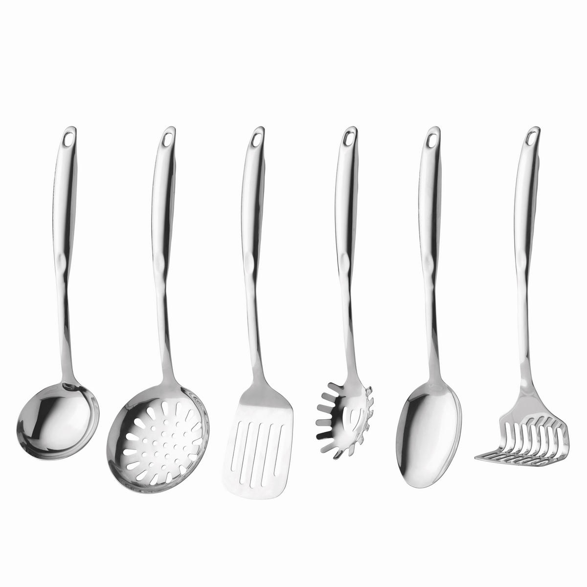 SET KUHINJSKIH PRIPOMOČKOV                     - srebrne barve, Basics, kovina - BergHOFF