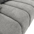 ECKSOFA Hellgrau Flachgewebe  - Hellgrau/Schwarz, KONVENTIONELL, Holz/Textil (275/180cm) - Carryhome