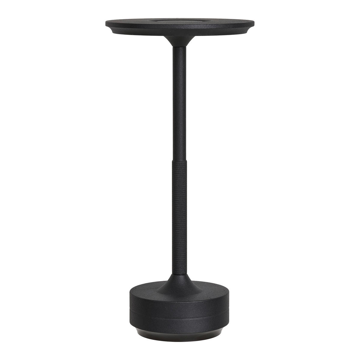 AKKU-TISCHLEUCHTE 13/28.5/13 cm   - Schwarz, Design, Metall (13/28.5/13cm)