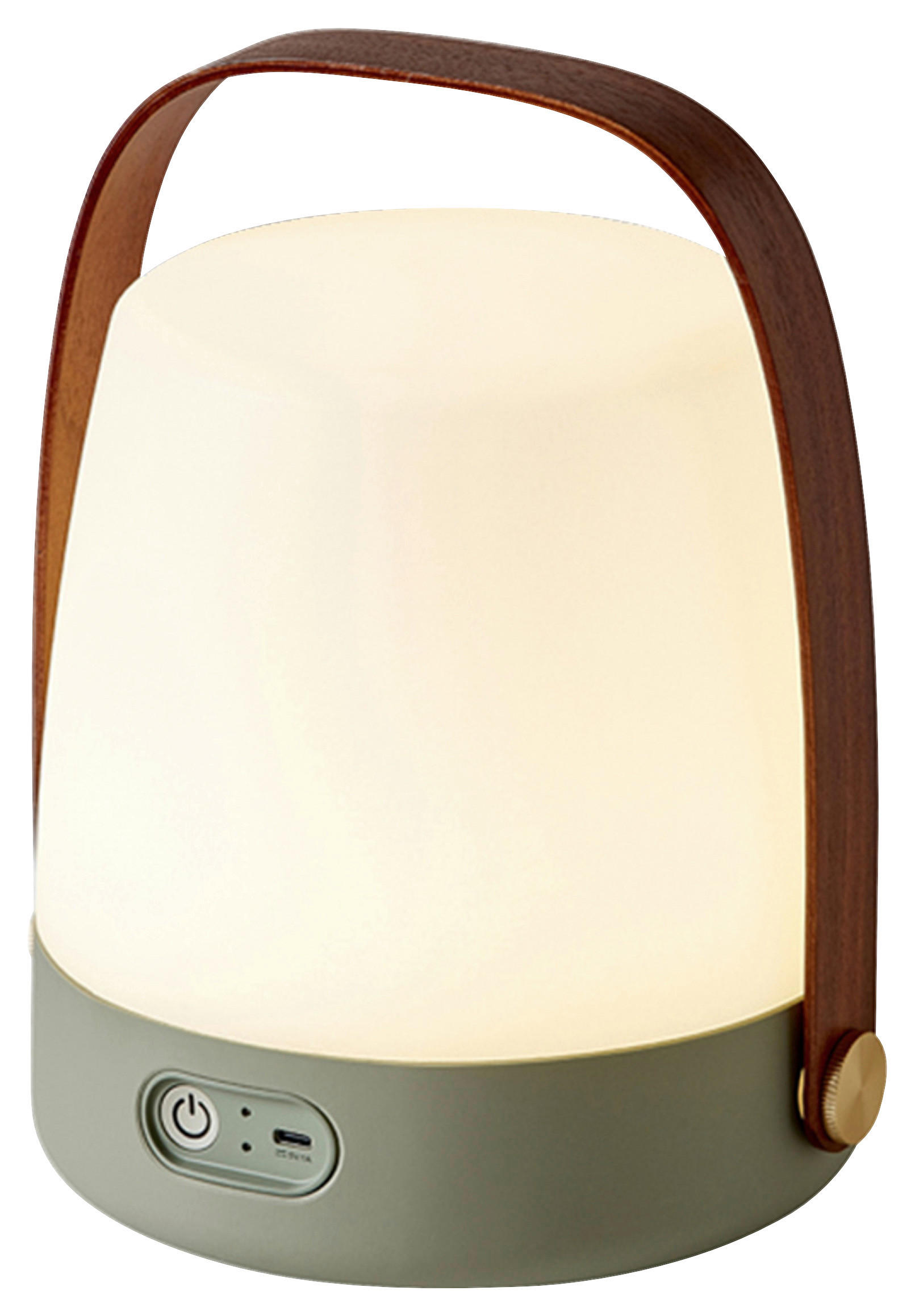 KOODUU TISCHLEUCHTE LITE-UP 20,3/26,2/20,3 cm   - Grün, Design (20,3/26,2/20,3cm)