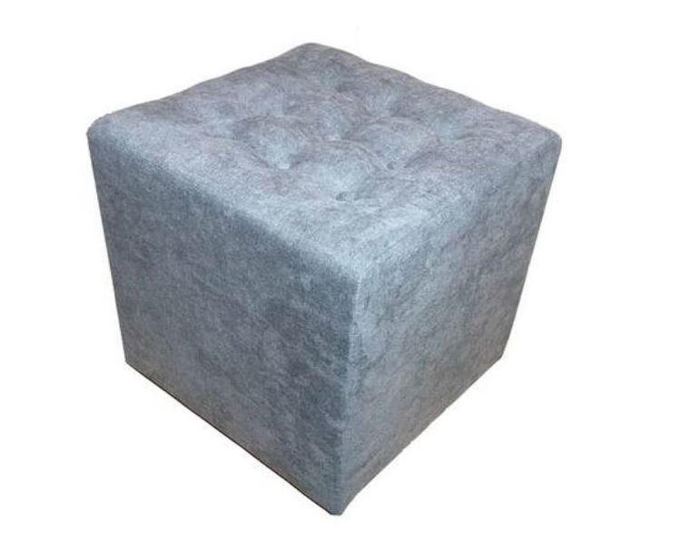 Sitzwürfel New Square Textil Grau H: 40 Cm