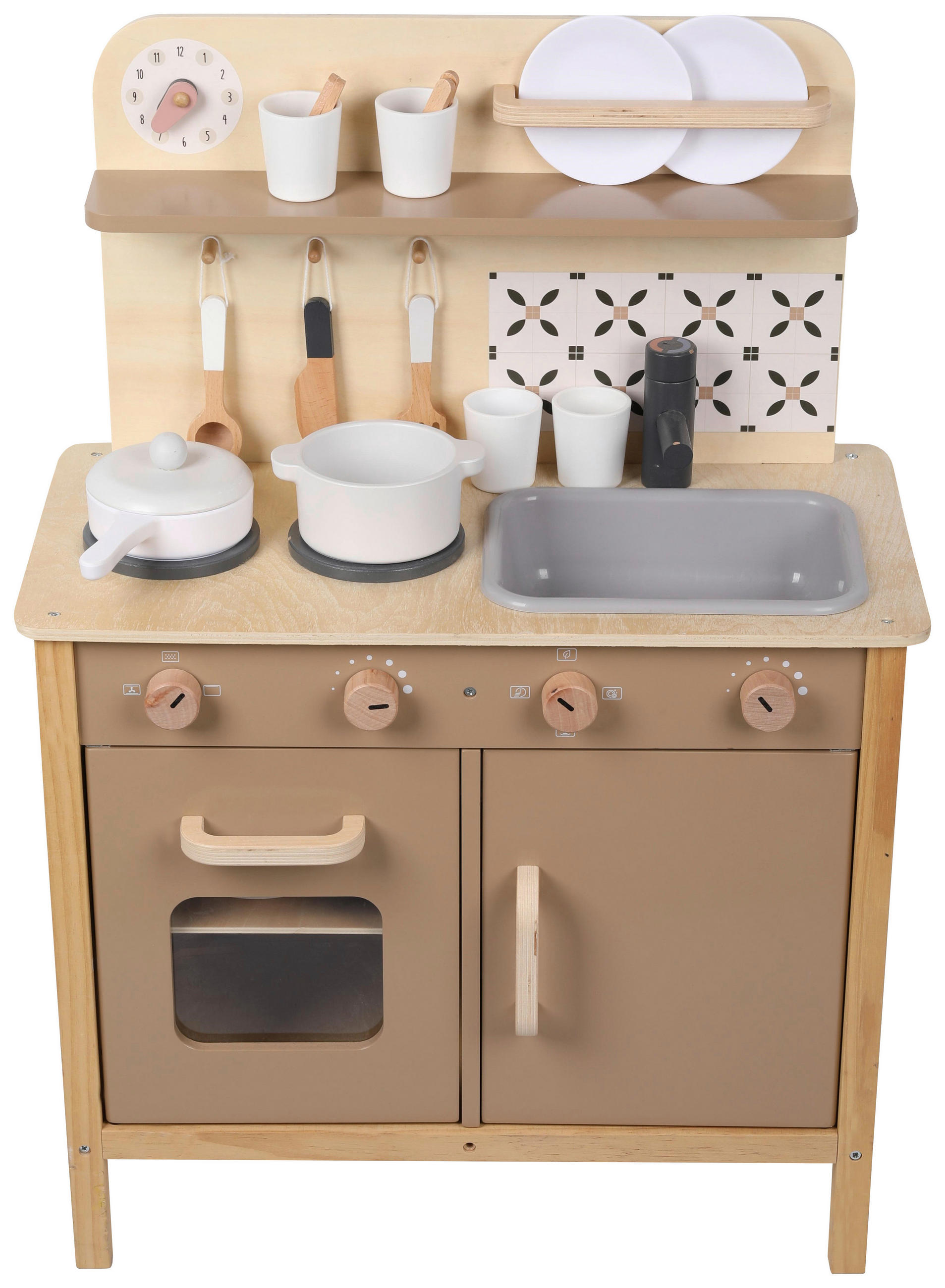 KINDERKÜCHE - Multicolor, Trend, Holz (58/81/30cm) - Jimmylee